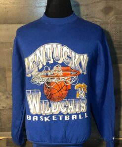 Vintage Style 80s University of Kentucky Wildcats Basketball Sweatshirt, Kentucky Wildcats Sweater, Gift for Her, Gift For Him