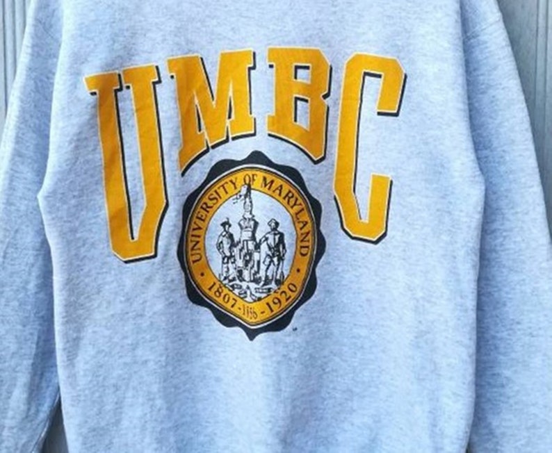 Vintage Style 80s University of Maryland Sweatshirt, Vintage Style 90s Shirt, Gift For her, Gift For him, Maryland Sweater