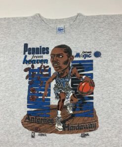 Vintage Style 90s Anfernee Hardaway Pennie’s From Heaven T-Shirt Sweatshirt Pullover Hoodie Reprinted Full Color Full Size Gift for BNA Fans