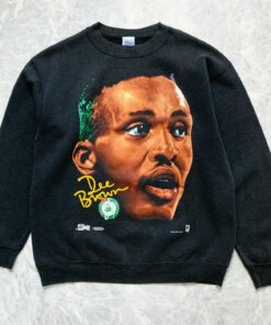 Vintage Style 90s BNA Boston Celtics Dee Brown Sweatshirt T-Shirt Hoodie Sweatshirt Full Size Full Color Gift for BNA Fans