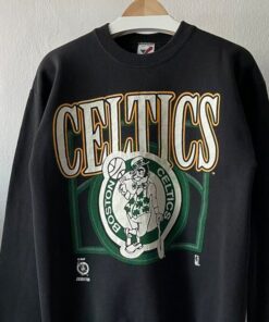 Vintage Style 90s Boston Celtics Basketball Crewneck Sweatshirt, Boston Celtics Shirt, Boston Celtics Hoodie, Gift For Her, Gift For Him