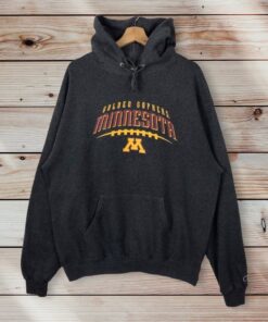 Vintage Style 90’s Champion Minnesota Golden Gophers Pullover Hoodie Printed Logo Minnesota Golden Gophers Sweater Pullover