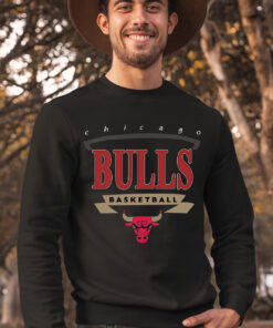 Vintage Style 90s Chicago Bulls Basketball Crewneck Sweatshirt, Chicago Bulls Shirt, Chicago Bulls Hoodie, Gift For Her, Gift For Him