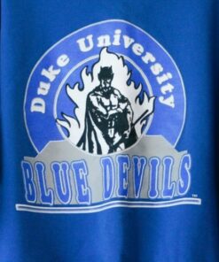 Vintage Style 90s Duke University Blue Devils Sweatshirt, Vintage Style 90s Shirt, Gift For Her, Gift For Him