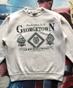 Vintage Style 90s Georgetown Hoyas Georgetown University crewneck sweatshirt, Vintage Style 90s Shirt, Gift For Her, Gift For Her