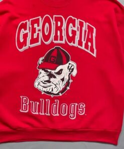 Vintage Style 90s Georgia Bulldogs Crewneck Sweatshirt, Georgia Bulldogs Shirt, Georgia Bulldogs Hoodie, Gift For Fans