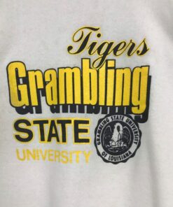Vintage Style 90’s Grambling State University Of Louisiana Crewneck Sweatshirt Printed Big Logo Grambling Louisiana Sweater Pullover, Hoodie, Shirt Gifts for Fans