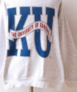 Vintage Style 90s Kansas University Jayhawks Sweatshirt, Kansas University Sweater, Vintage Style 90s Shirt, Gift For Her, Gift For Him, Kansas Sweater