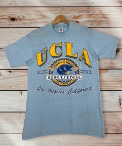 Vintage Style 90’s Logo 7 UCLA University Crewneck T-shirt Printed University Logo University California Los Angeles Bruins T-Shirts, Sweatshirt, Hoodie Gifts for Fans