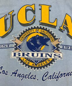 Vintage Style 90’s Logo 7 UCLA University Crewneck T-shirt Printed University Logo University California Los Angeles Bruins T-Shirts, Sweatshirt, Hoodie Gifts for Fans