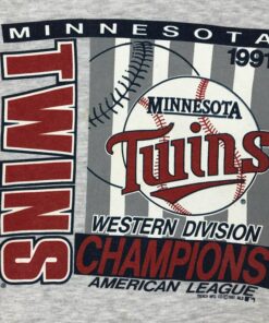 Vintage Style 90’s MLB Minnesota Twins Sweatshirt Minnesota Twins Crewneck Minnesota Twins Sweater Pullover MLB Minnesota Twins Print Logo
