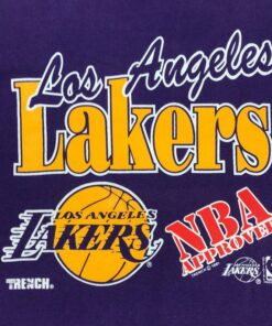Vintage Style 90’s NBA Los Angeles Lakers Crewneck T-shirt Printed Spell Out Big Logo NBA Los Angeles Lakers Official Product Shirts, Sweatshirt, Hoodie Gifts for Fans
