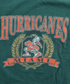 Vintage Style 90s NCAA Football Miami Hurricanes T-shirt, Miami Hurricanes Shirt, Vintage Style 90s Shirt, Gift For Her