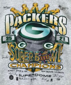 Vintage Style 90’s NFL Green Bay Packers Crewneck Sweatshirt Printed Signature Spell Out Big Logo NFL Green Bay Packers Sweater Pullover, Hoodie, Shirt Gifts for Fans