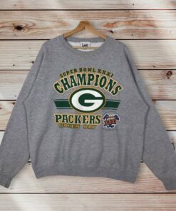 Vintage Style 90’s NFL Green Bay Packers Crewneck Sweatshirt Printed Spell Out Big Logo NFL Green Bay Packers Sweater Pullover Hoodie, Shirt Gifts for Fans