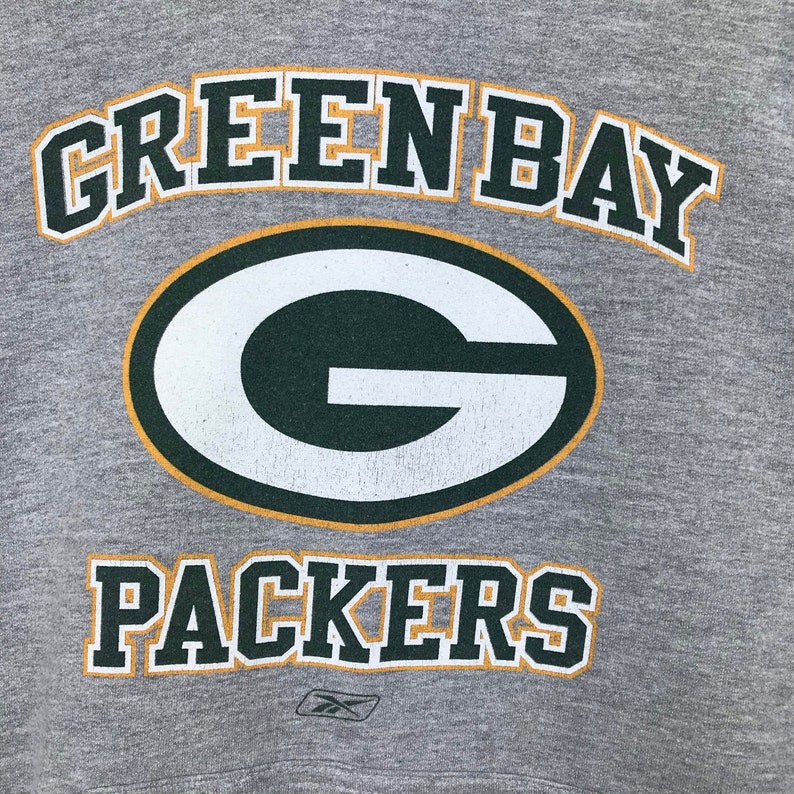Vintage Style 90’s NFL Green Bay Packers Pullover Hoodie Printed Spell Out Big Logo NFL Green Bay Packers Sweater Pullover, Shirt Gifts for Fans