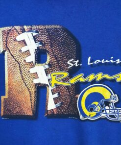 Vintage Style 90’s NFL St. Louis Rams Crewneck Sweatshirt Printed Spell Out Big Logo NFL Los Angeles Rams Sweater Pullover, Hoodie, Shirt Gifts for Fans