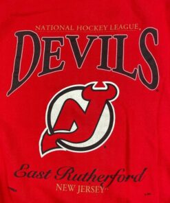 Vintage Style 90s New Jersey Devils Crewneck Sweatshirt, New Jersey Devils Shirt, New Jersey Devils Hoodie, Gift For Her, For Him