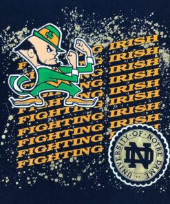 Vintage Style 90’s Notre Dame University Crewneck T-shirt Printed Spell Out Big Logo Vintage Style Notre Dame Fighting Irish Shirts, Sweatshirt, Hoodie Gifts for Fans