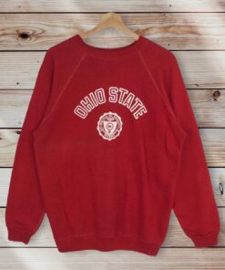 Vintage Style 90’s Ohio State University Crew Neck Sweatshirt Printed Big Logo Ohio State University Sweater Pullover, Hoodie, Shirt Gifts for Fans