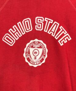 Vintage Style 90’s Ohio State University Crew Neck Sweatshirt Printed Big Logo Ohio State University Sweater Pullover, Hoodie, Shirt Gifts for Fans