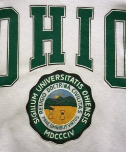 Vintage Style 90s Ohio University Crewneck Sweatshirt, Vintage Style 90s Shirt, Gift For Her, Gift For Him