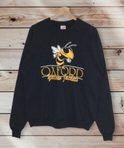 Vintage Style 90’s Oxford Yellow Jacket Crewneck Sweatshirt Printed Spell Out Big Logo Oxford University Sweater Pullover, Hoodie, Shirt Gifts for Fans