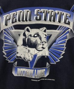 Vintage Style 90’s Penn State University Crewneck Sweatshirt Printed Spell Out Big Logo Penn State Nittany Lions Sweater Pullover