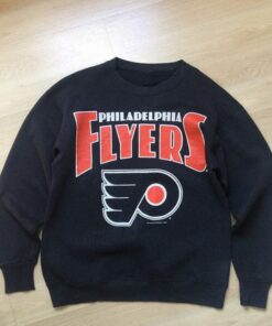Vintage Style 90s Philadelphia Flyers Crewneck Sweatshirt, Philadelphia Flyers Shirt, Philadelphia Flyers Hoodie, Gift For her, For Him