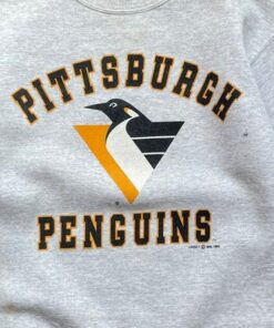 Vintage Style 90s Pittsburgh Penguins Crewneck Sweatshirt, Pittsburgh Penguins Shirt, Pittsburgh Penguins Hoodie, Gift For her, Gift For Him