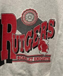 Vintage Style 90s Rutgers University Sweatshirt, Rutgers Sweater, Vintage Style Rutgers Shirt, Vintage Style 90s Shirt, Gift For her, Gift For Him