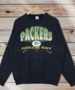 Vintage Style 90’s Salem NFL Green Bay Packers Crewneck Sweatshirt Printed Spell Out Big Logo NFL Green Bay Packers Sweater Pullover, Hoodie, Shirt Gifts for Fans