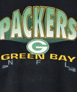 Vintage Style 90’s Salem NFL Green Bay Packers Crewneck Sweatshirt Printed Spell Out Big Logo NFL Green Bay Packers Sweater Pullover, Hoodie, Shirt Gifts for Fans