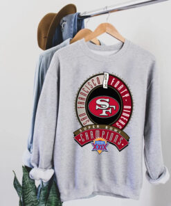 Vintage Style 90s San Francisco 49Ers NFL T-Shirt Sweatshirt Pullover Hoodie Reprinted Full Color Full Size Gift for NFL Fans