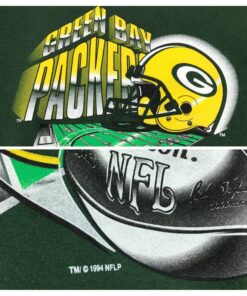 Vintage Style 90’s Tultex NFL Green Bay Packers Crewneck Sweatshirt Printed Big Logo Green Bay Packers Sweater Pullover, Hoodie, Shirt Gifts for Fans