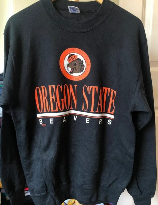 Vintage Style 90s University Oregon State Beavers Sweatshirt, Oregon Beavers Sweater, Vintage Style 90S Shirt, Gift For Her, Gift For Him