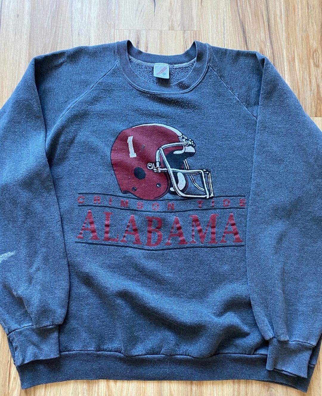 Vintage Style 90s University of Alabama Crimson Tide Crewneck Sweatshirt, Alabama Crimson Sweater, Vintage Style 90s Shirt, Gift For Her, Gift For him