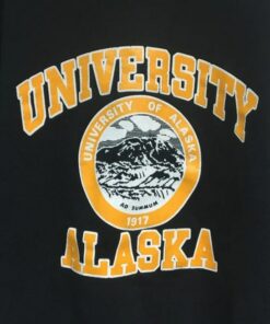 Vintage Style 90s University of Alaska Sweatshirt, University Alaska Sweater, Gift for Her, Gift For Him