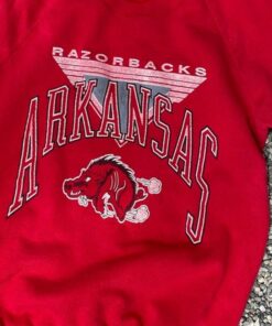 Vintage Style 90s University of Arkansas Razorbacks Sweatshirt, Arkansas Razorbacks Shirt, Vintage Style 90s Shirt, Gift For her, Gift For Him