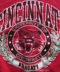 Vintage Style 90s University of Cincinnati Bearcats Crewneck Sweatshirt, Cincinnati Bearcats Shirt, Gift For her, For Him