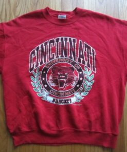 Vintage Style 90s University of Cincinnati Bearcats Crewneck Sweatshirt, Cincinnati Bearcats Shirt, Gift For her, Gift For Him