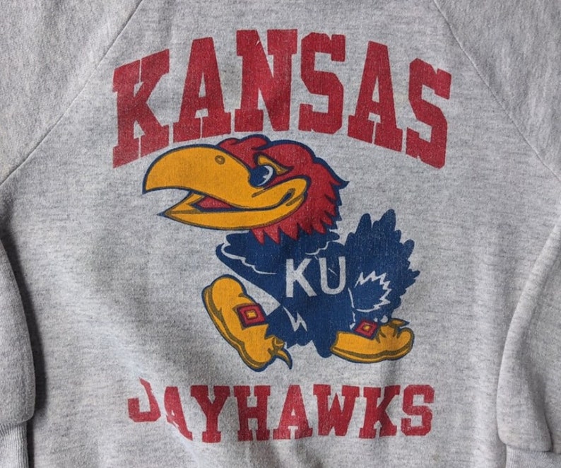 Vintage Style 90s University of Kansas Jayhawks Sweatshirt, Kansas Jayhawks Shirt, Vintage Style 90s Shirt, Gift For Her, Gift For Him