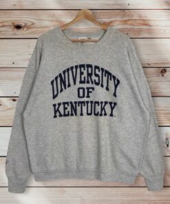 Vintage Style 90’s University of Kentucky Crewneck Sweatshirt Printed Spell Out Kentucky University Sweater Pullover, Hoodie, Shirt, Gifts for Fans