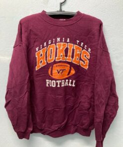 Vintage Style 90s University of Virginia Tech Hokies Sweatshirt, Virginia Tech Sweater, Vintage Style 90s Shirt, Gift For Her, Gift For Him