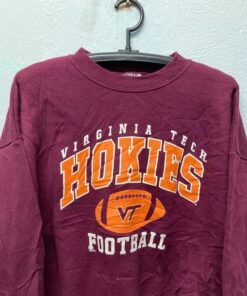 Vintage Style 90s University of Virginia Tech Hokies Sweatshirt, Virginia Tech Sweater, Vintage Style 90s Shirt, Gift For Her, Gift For Him