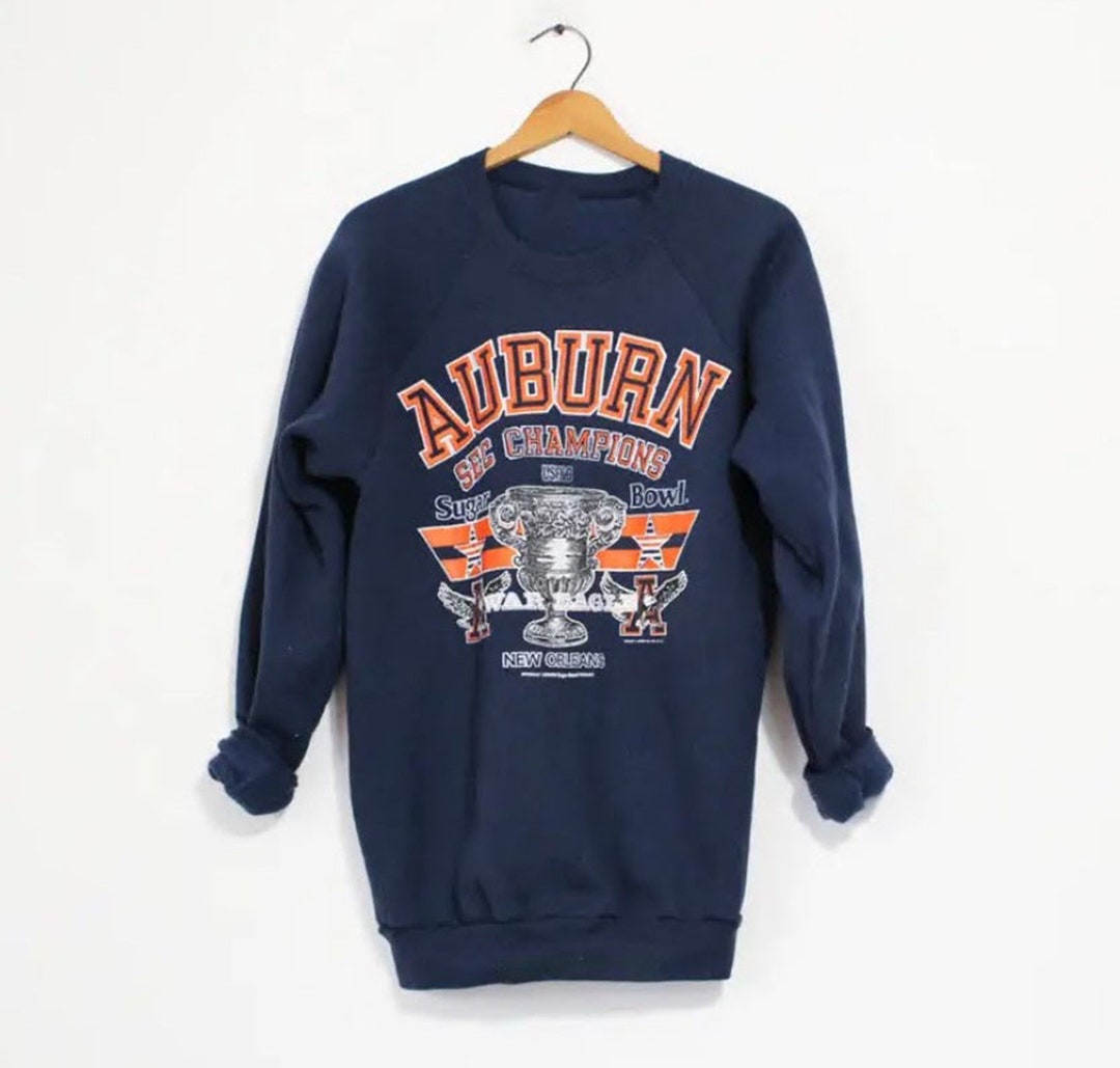 Vintage Style Auburn University Tigers Liberty Bowl Sweatshirt, Auburn Tiger Sweater, Gift for Her, Gift For Him