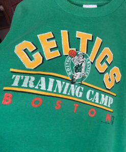 Vintage Style Boston Celtics Camp Suns Bulls Lakers T Shirt Hoodie Sweatshirt Full Size Full Color Gift for BNA Fans
