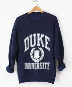 Vintage Style Duke University Blue Devils Sweatshirt, Duke University Sweater, Gift for Her, Gift For Him, Duke University Shirt