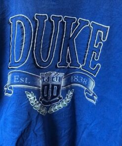 Vintage Style Duke University Sweatshirt, Duke Sweater, Vintage Style 90s Shirt, Gift for Her, Gift For Him