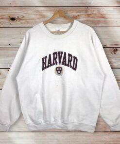 Vintage Style Harvard University Crewneck Sweatshirt Printed Spell Out Logo Harvard University Sweater Pullover Hoodie, Shirt Gifts for Fans